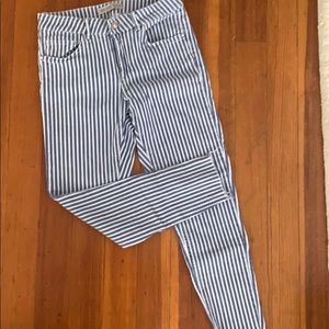 Zara striped pants